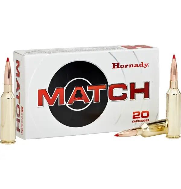Hornady Match 6.5 PRC, 147 Grain ELD Match Rifle Ammo, 20-Rd