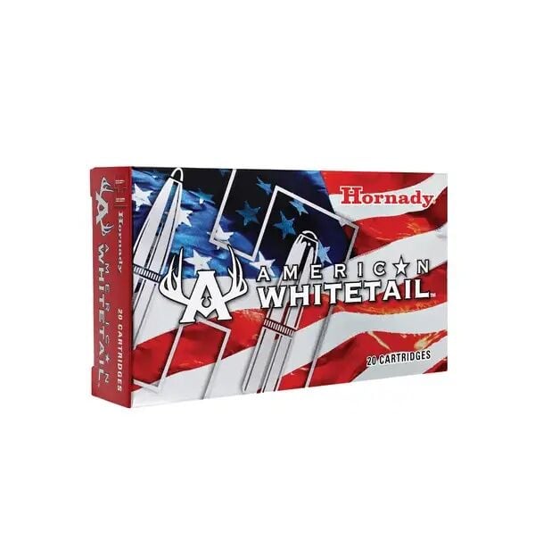 Hornady American Whitetail .300 Win Mag, 180 Grain InterLock SP Rifle Ammo, 20-Rd