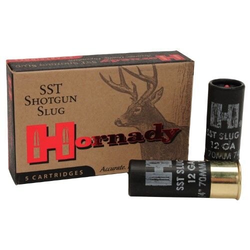 Hornady SST Slug 12 Gauge 2 3/4" FTX Slug, 300 Grain, 5-Rd