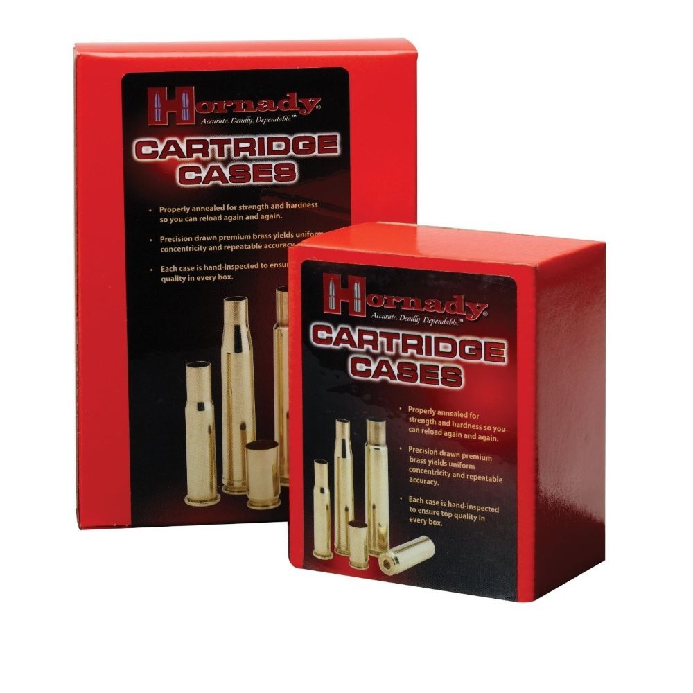 Hornady .357 Mag Brass Cartridge Handgun Cases, 200-Ct