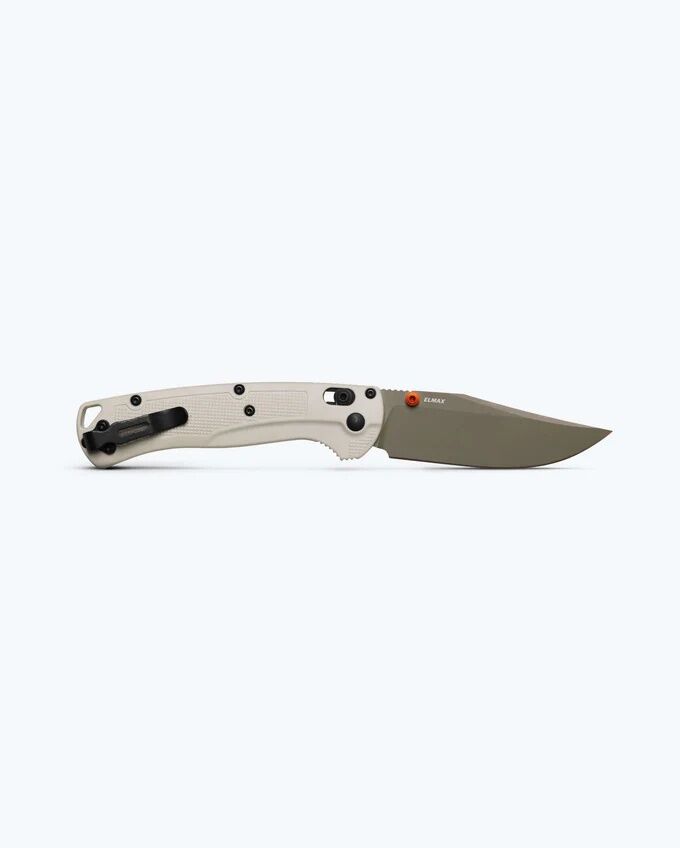 Benchmade Taggedout Tan Grivory Folding Knife, 3.5-In