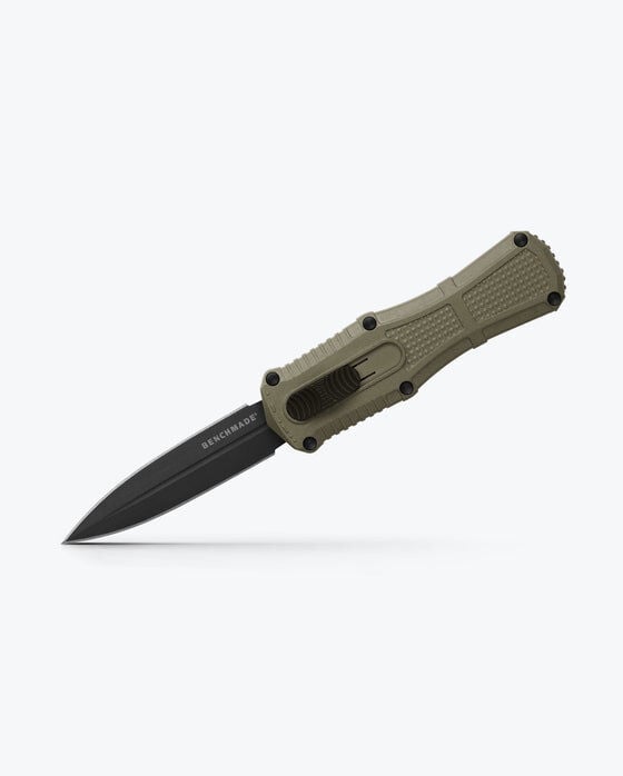 Benchmade Mini Claymore OTF Ranger Green Grivory Dagger, 3.02-In
