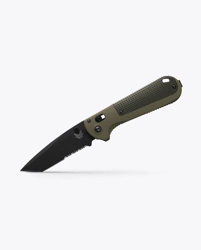 Benchmade Redoubt Ranger Green/Forest Grivory Folding Knife