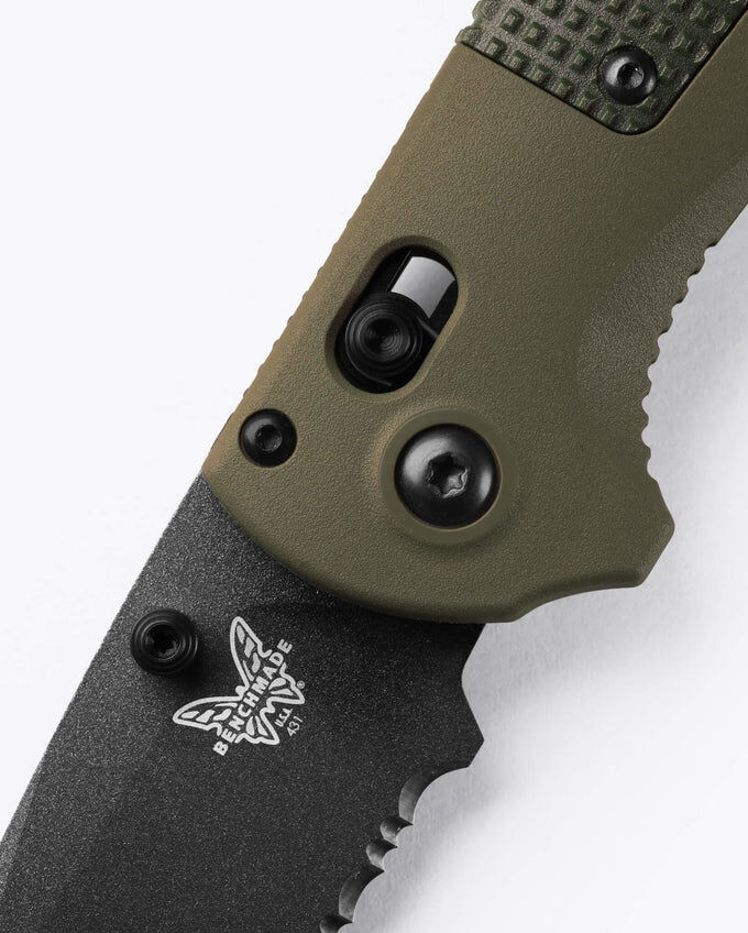 Benchmade Redoubt Ranger Green/Forest Grivory Folding Knife