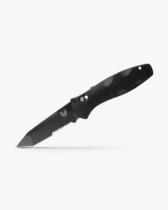 Benchmade Barrage Black Valox Knife, 3.6-In
