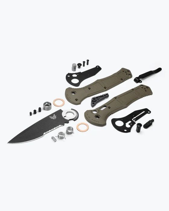 Benchmade Claymore Ranger Green Drop-Point Knife