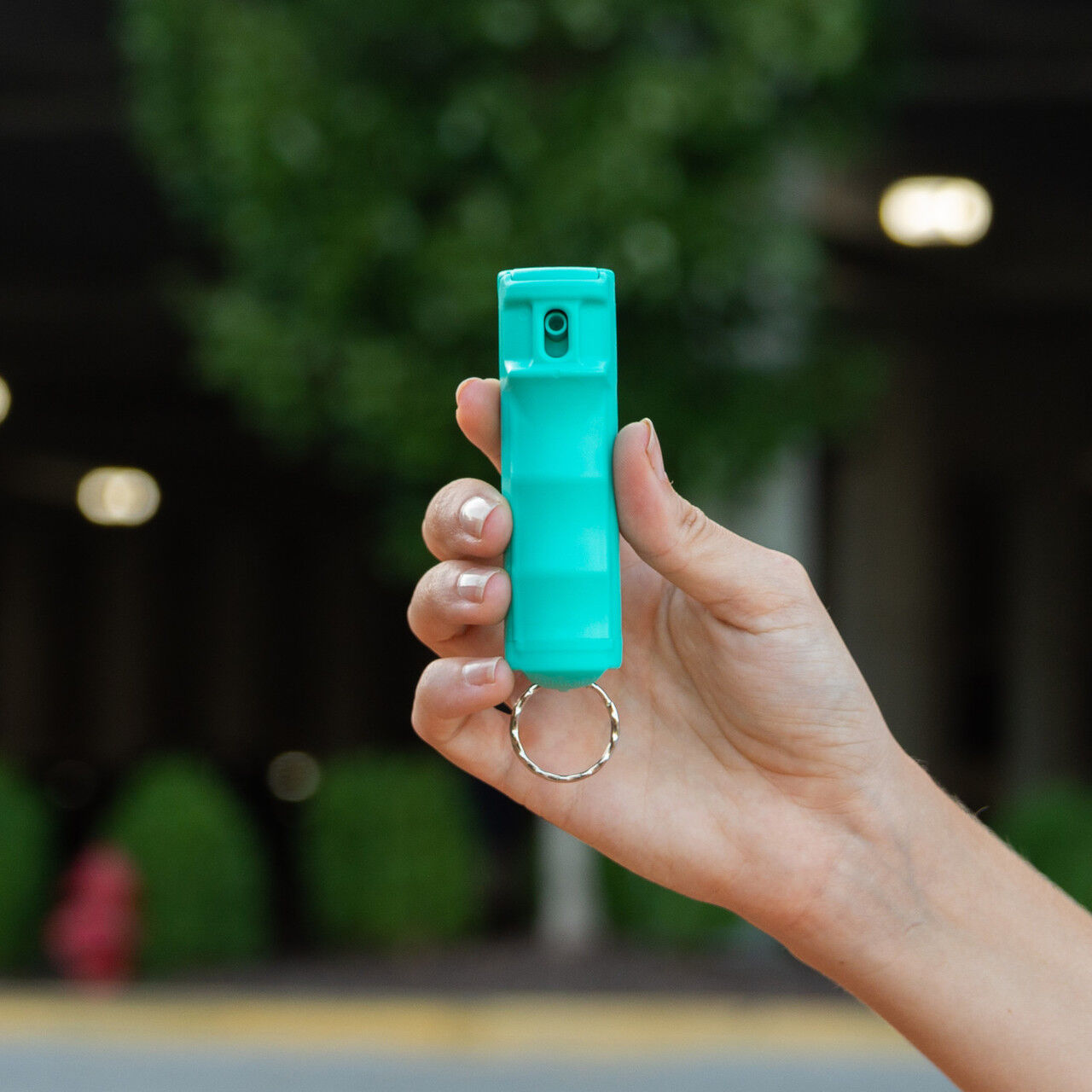 Sabre Mint Pepper Gel With Fast Flip Top Safety And Snap-Clip Keychain