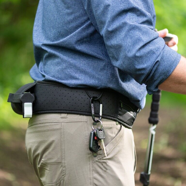 Sabre Frontiersman Bear Spray Belt Holster With Secure Pouch