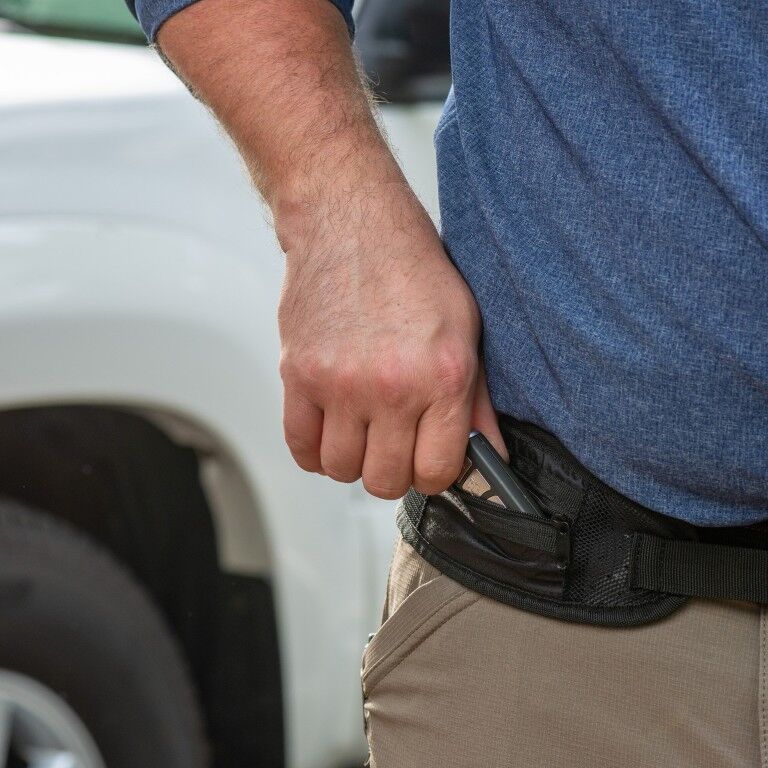 Sabre Frontiersman Bear Spray Belt Holster With Secure Pouch