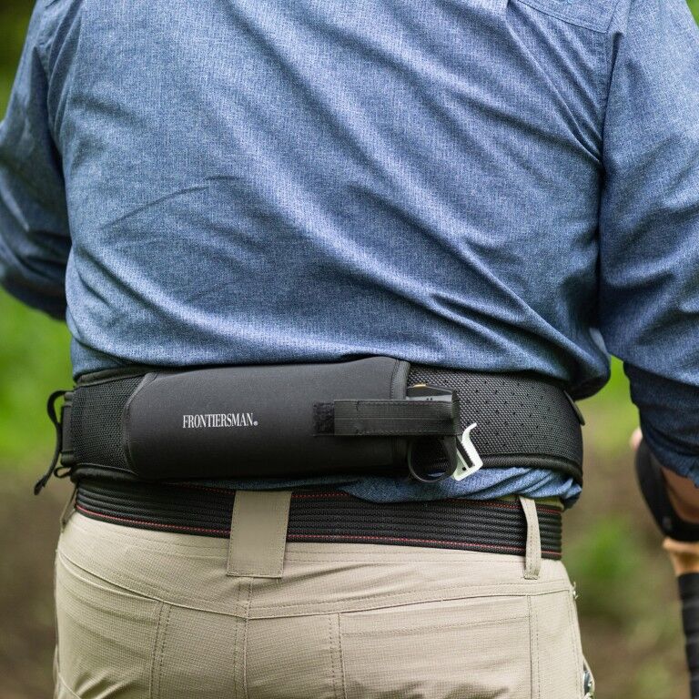 Sabre Frontiersman Bear Spray Belt Holster With Secure Pouch