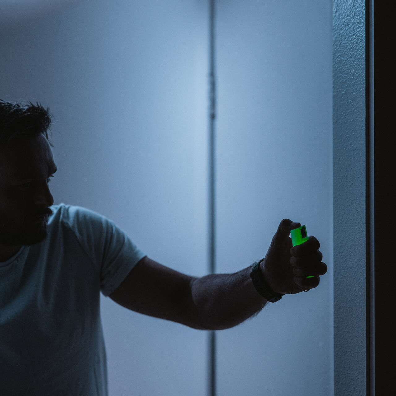 Sabre Pepper Spray Keychain with Glow-in-the-Dark Case