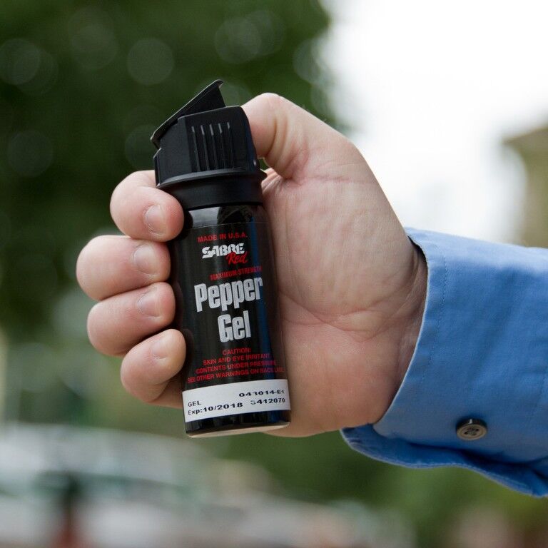 Sabre Tactical Pepper Gel With Holster