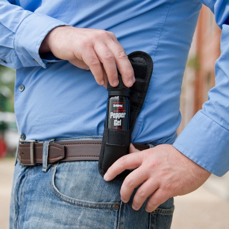 Sabre Tactical Pepper Gel With Holster