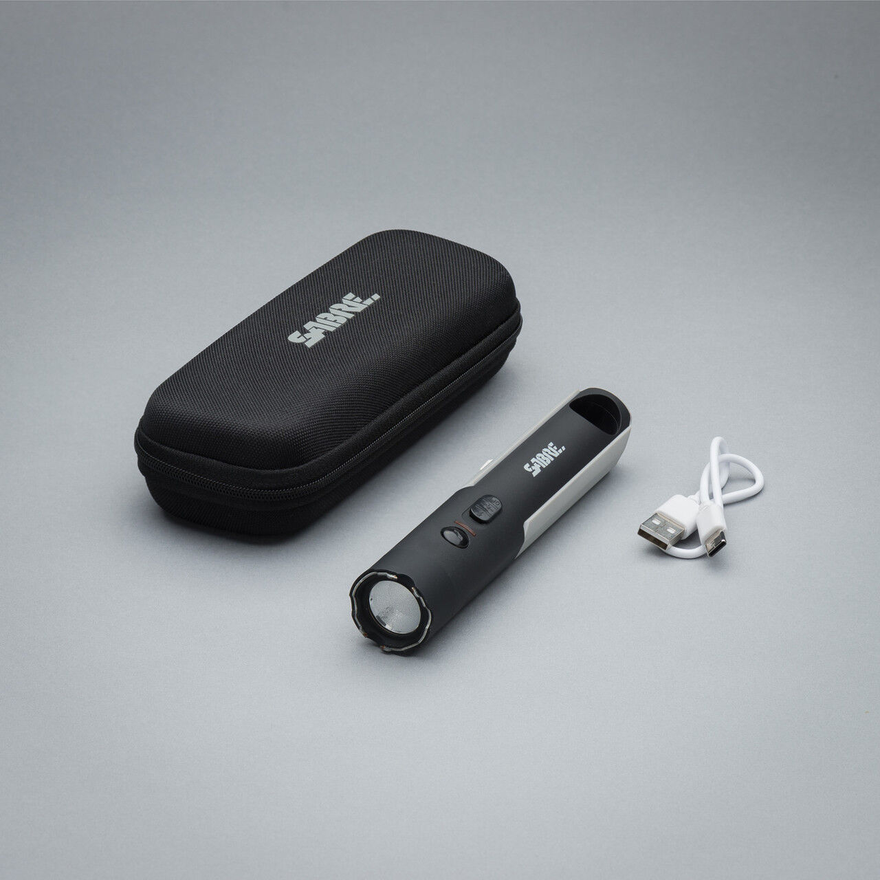 Sabre 2-In-1 Stun Gun With 200 Lumen LED Flashlight