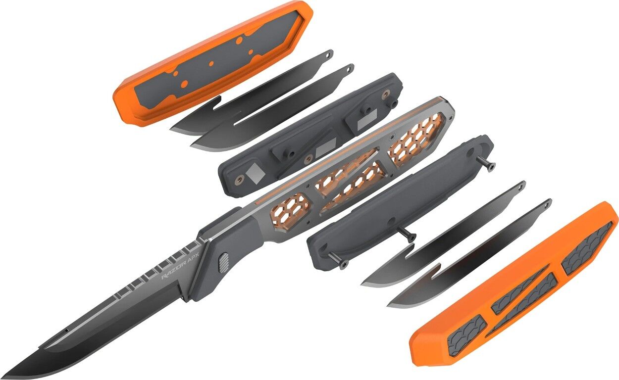 Outdoor Edge Razor APX Folding Hunting Knife, 3-In