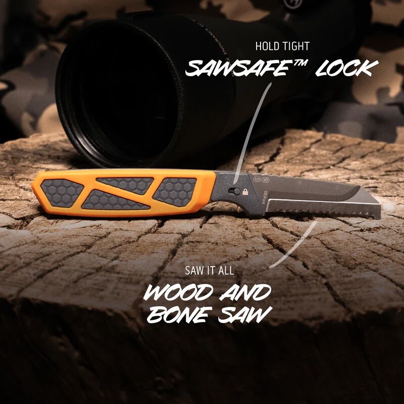 Outdoor Edge Razor APX Folding Hunting Knife, 3-In