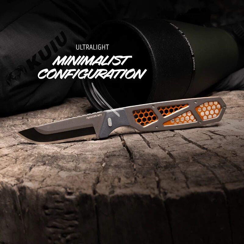 Outdoor Edge Razor APX Folding Hunting Knife, 3-In