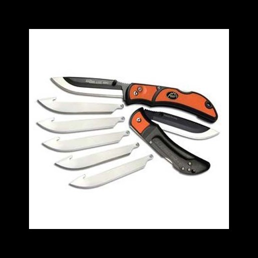 Outdoor Edge Cutlery Knife Razor Lite Orange - 3.5 in