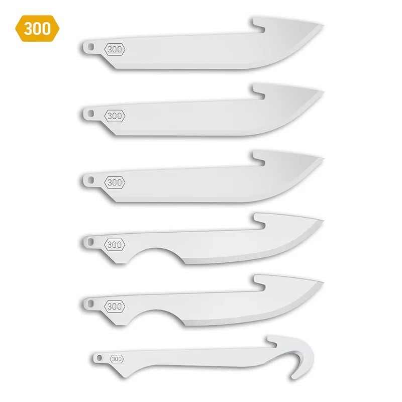 Outdoor Edge Combo Blade Pack, 3-In, 6-Pk