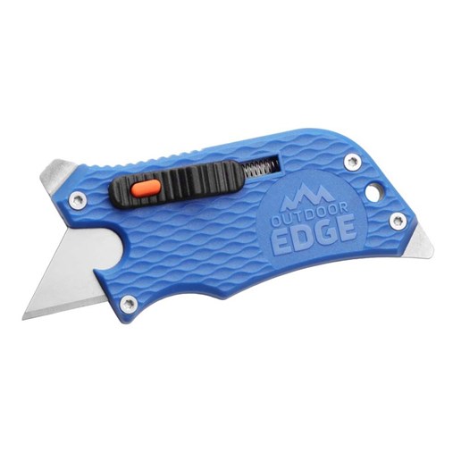 Outdoor Edge Cutlery Knife Slidewinder Blue - 0.75 in