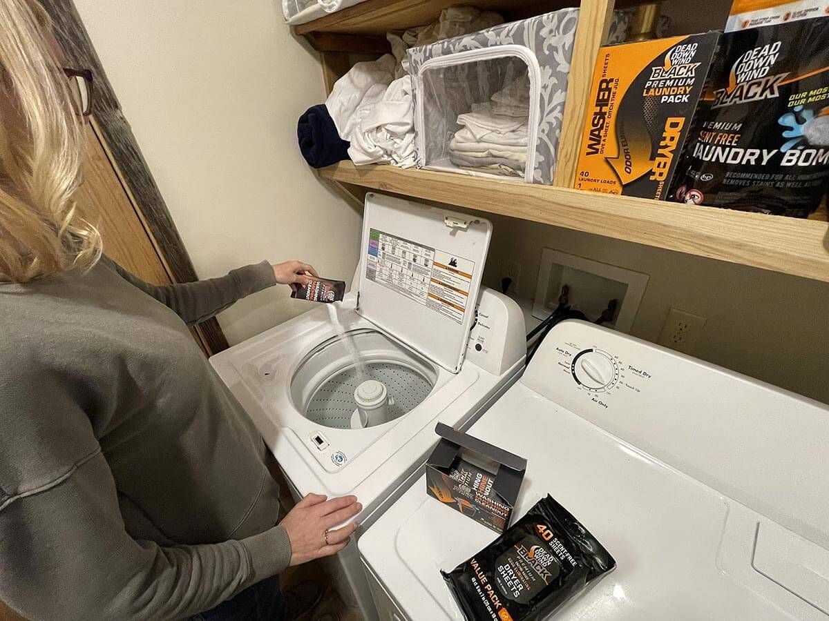 Dead Down Wind Black Premium Washing Machine Cleanout, 6-Pk