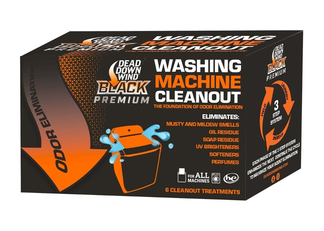 Dead Down Wind Black Premium Washing Machine Cleanout, 6-Pk