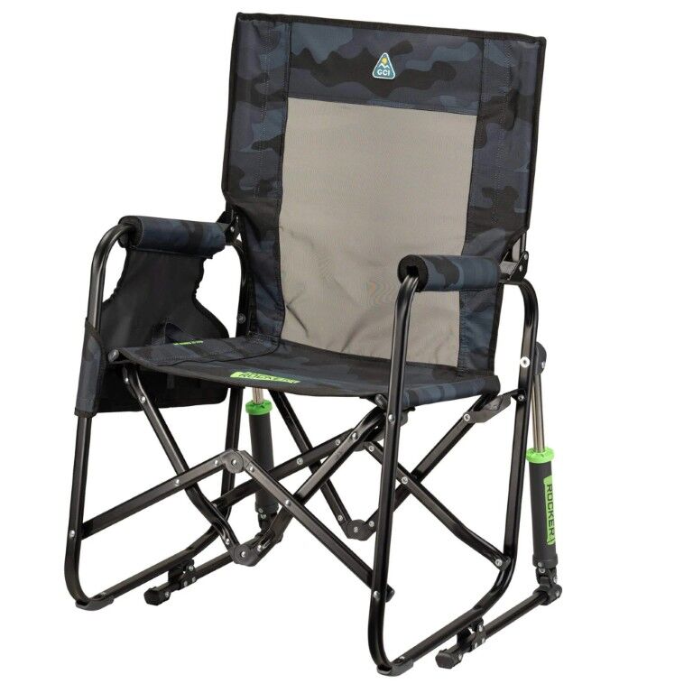 GCI Outdoor Stowaway Rocker Stealth Camo