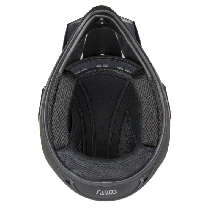 Raider RX1 Adult MX Off-Road Matte Black Helmet