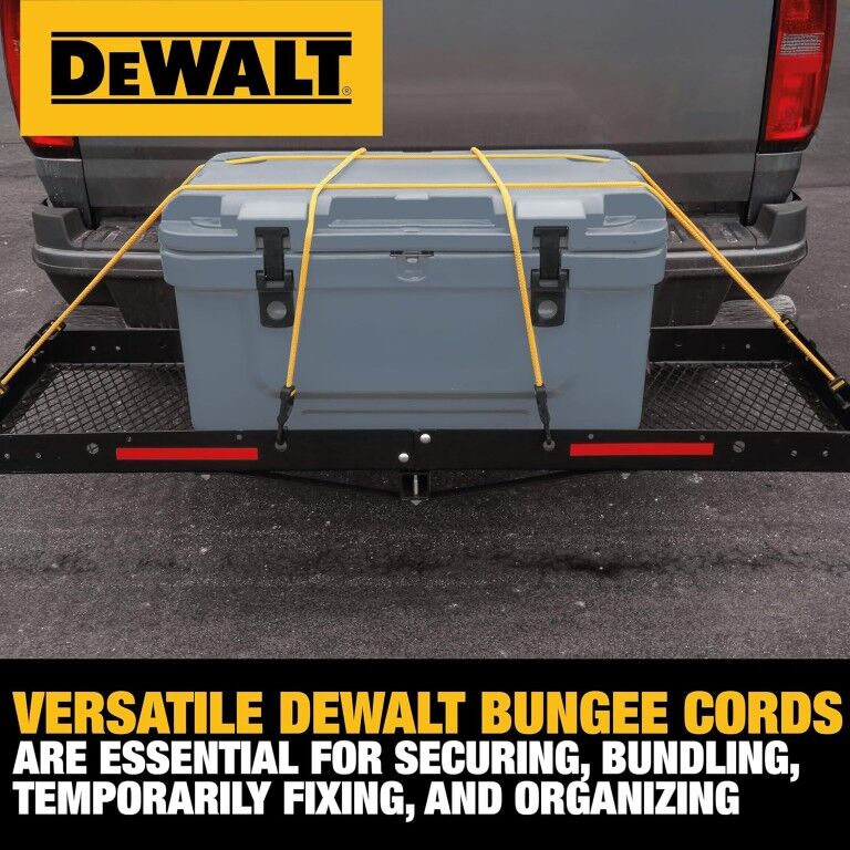 DeWalt Heavy Duty Bungee Cords, 24-In, 4-Pk