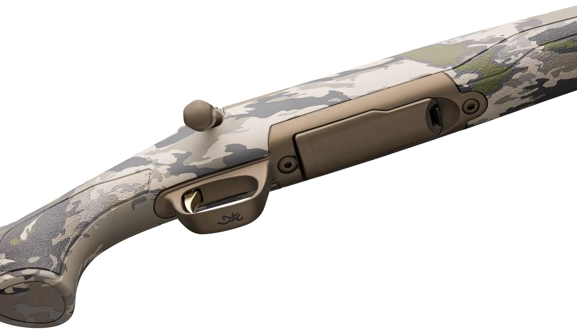 Browning X-Bolt Speed 6.8 Western 24" Ovix Camo/Smoked Bronze Bolt Action Rifle, 3-Rd