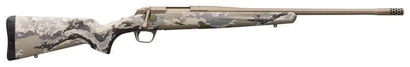 Browning X-Bolt Speed SPR 6.8 Western 20" Ovix Camo/Smoked Bronze Bolt Action Rifle, 3-Rd