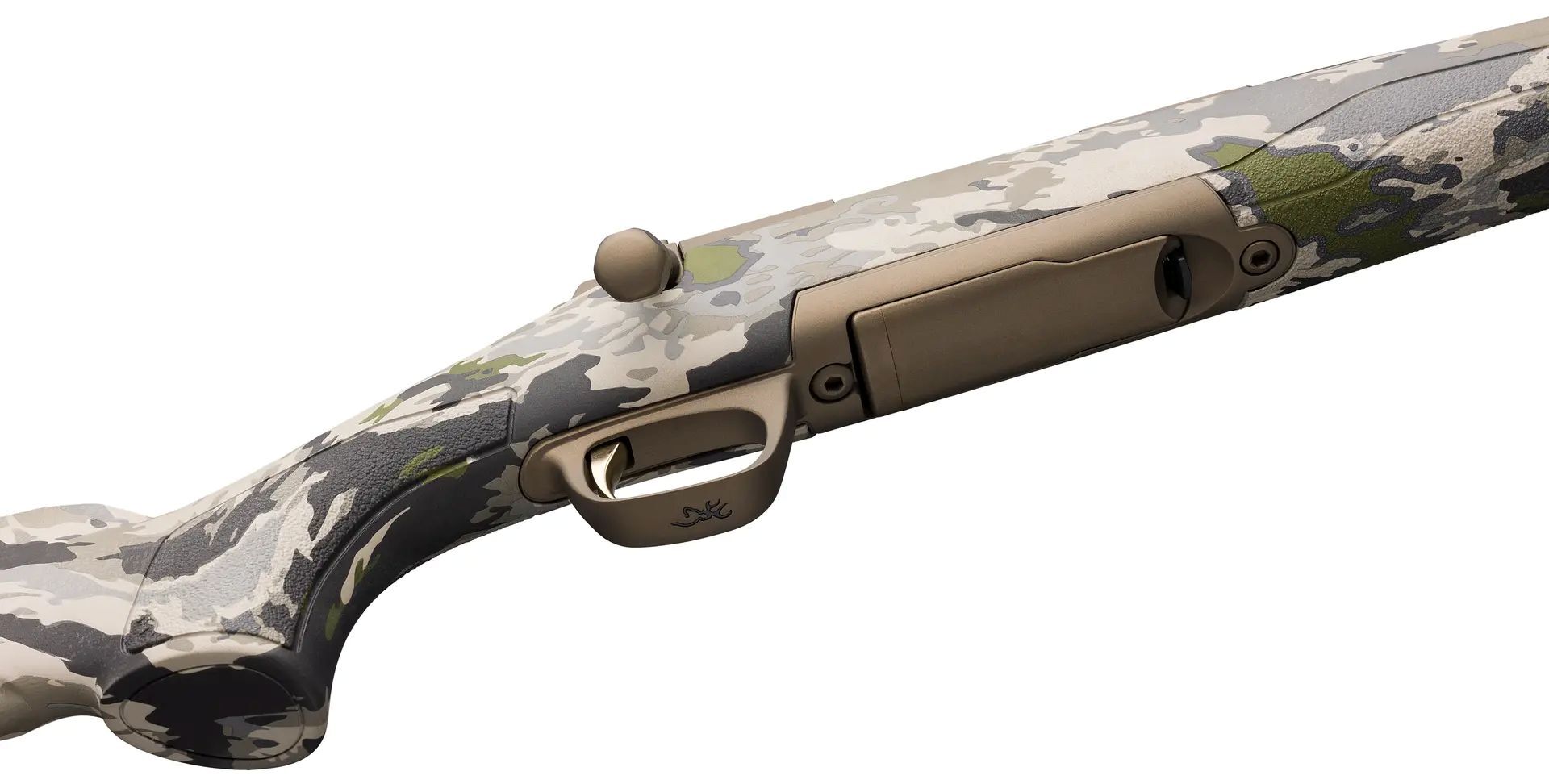 Browning X-Bolt Speed SPR 6.8 Western 20" Ovix Camo/Smoked Bronze Bolt Action Rifle, 3-Rd