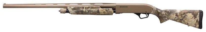 Winchester SXP Hybrid Hunter True Timber Prairie 12 Gauge 28" FDE & Camo, Pump-Action Shotgun, 4-Rd