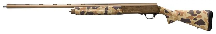 Browning A5 Wicked Wing Vintage Tan 12 Gauge 28" Bronze & Camo Semi-Auto Shotgun, 4-Rd