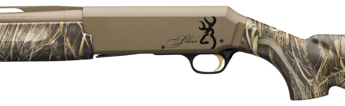 Browning Silver Field 12 Gauge 28" Realtree Max 7 Camo/FDE Semi-Auto Shotgun, 4-Rd