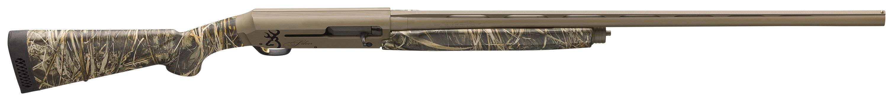 Browning Silver Field 12 Gauge 28" Realtree Max 7 Camo/FDE Semi-Auto Shotgun, 4-Rd