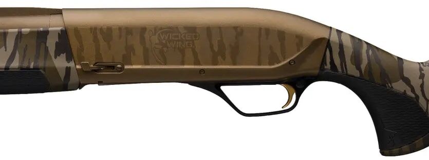 Browning Maxus II Wicked Wing 12 Gauge 28" Mossy Oak Bottomland Camo Semi-Auto Shotgun, 4-Rd