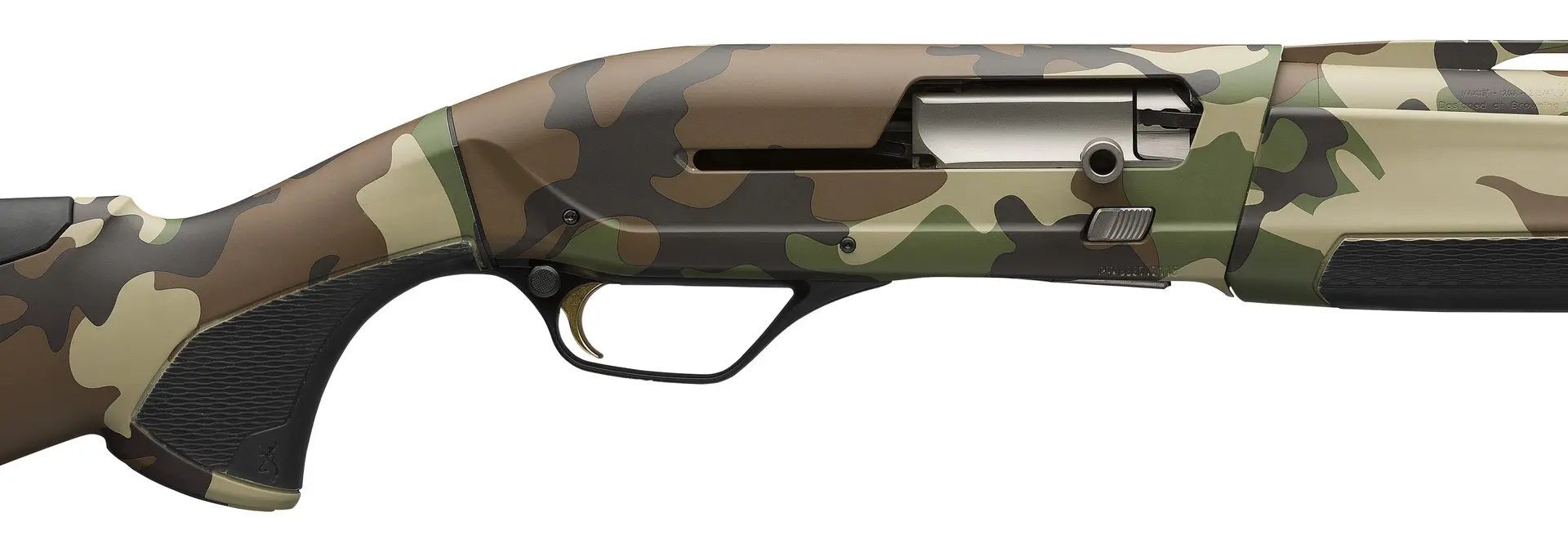 Browning Maxus II 12 Gauge 28" Woodland Camo Semi-Auto Shotgun, 4-Rd