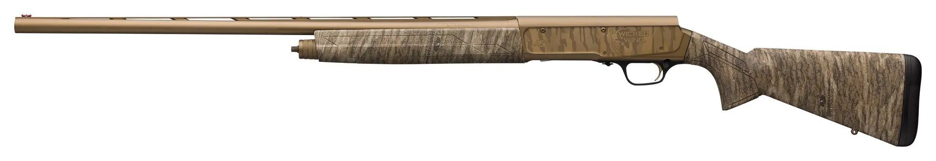 Browning A5 Wicked Wing  Mossy Oak Bottomland 12 Gauge 28" Semi-Auto Shotgun, 4-Rd