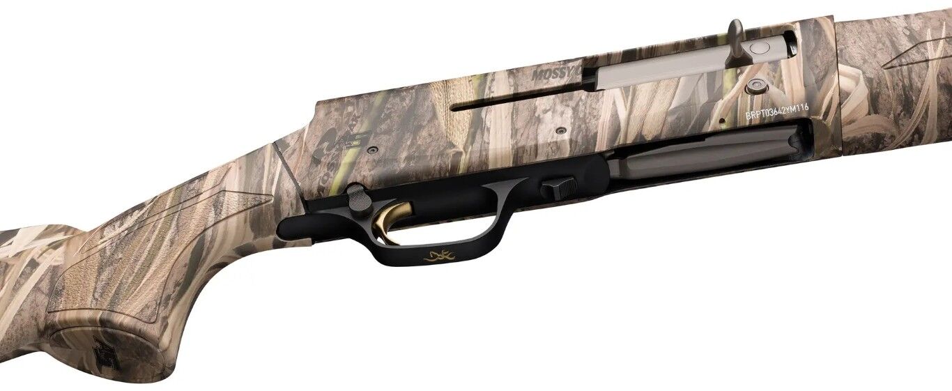 Browning A5 12 Gauge 28" Mossy Oak Shadow Grass Habitat Camo Semi-Auto Shotgun, 4-Rd
