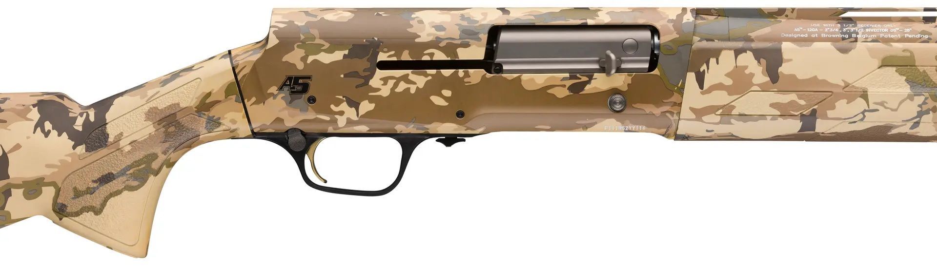 Browning A5 12 Gauge 28" Auric Camo Semi-Auto Shotgun, 4-Rd