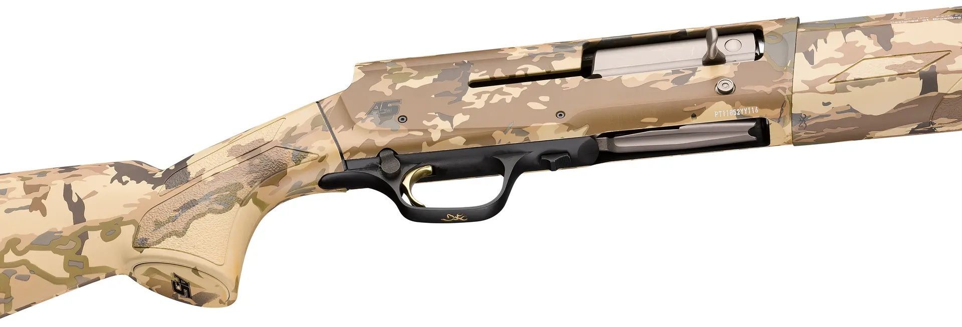 Browning A5 12 Gauge 28" Auric Camo Semi-Auto Shotgun, 4-Rd