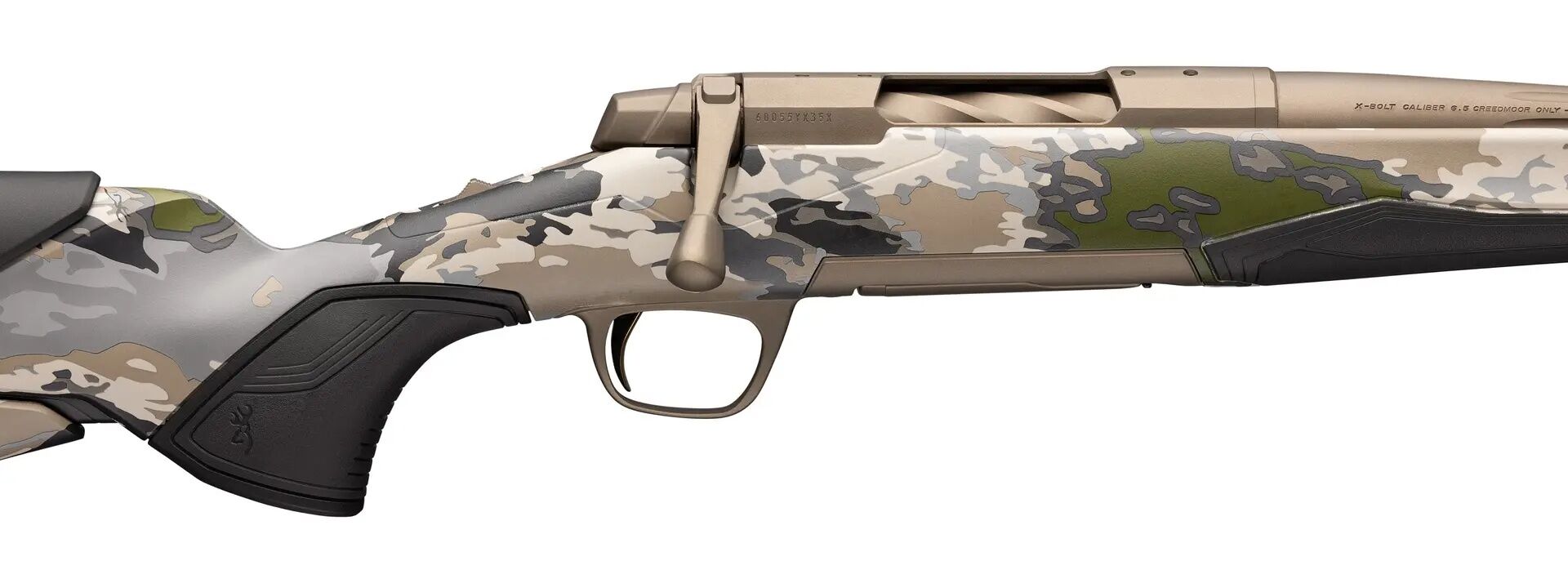 Browning X-Bolt 2 Speed 6.5 PRC 24" Ovix Camo/Smoked Bronze Bolt Action Rifle, 3-Rd