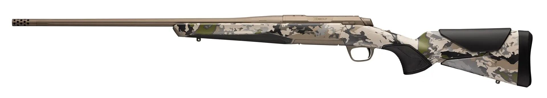 Browning X-Bolt 2 Speed 6.5 PRC 24" Ovix Camo/Smoked Bronze Bolt Action Rifle, 3-Rd