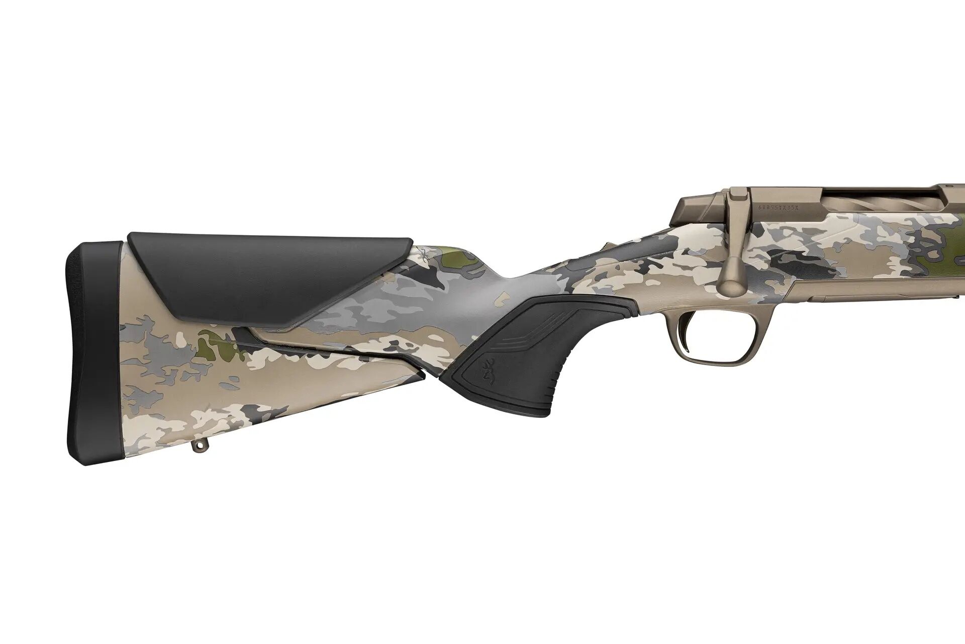 Browning X-Bolt 2 Speed 6.5 PRC 24" Ovix Camo/Smoked Bronze Bolt Action Rifle, 3-Rd