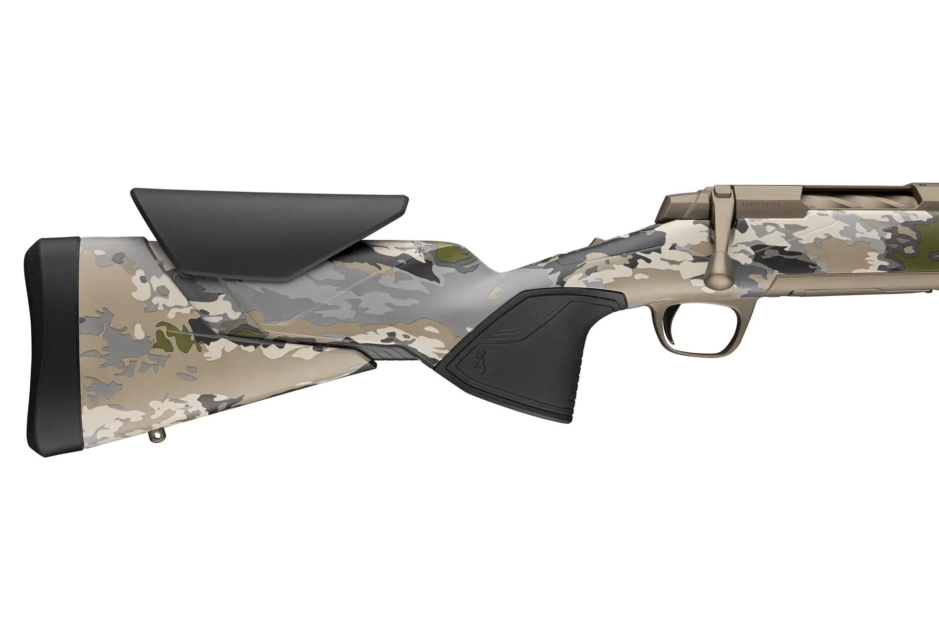 Browning X-Bolt 2 Speed 6.5 PRC 24" Ovix Camo/Smoked Bronze Bolt Action Rifle, 3-Rd