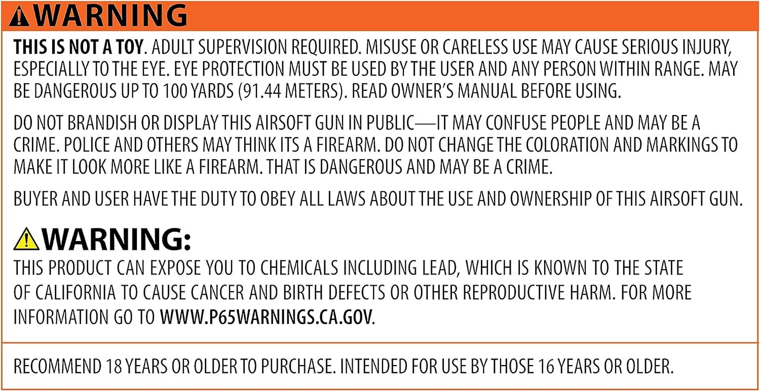 Game Face Electric Full/Semi-Auto Airsoft Submachine Gun