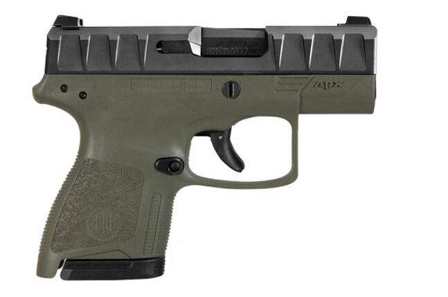 Beretta APX Carry, Semi-Auto 9mm Pistol With 3" Barrel & White Dot Sights - 8 + 1 Rounds