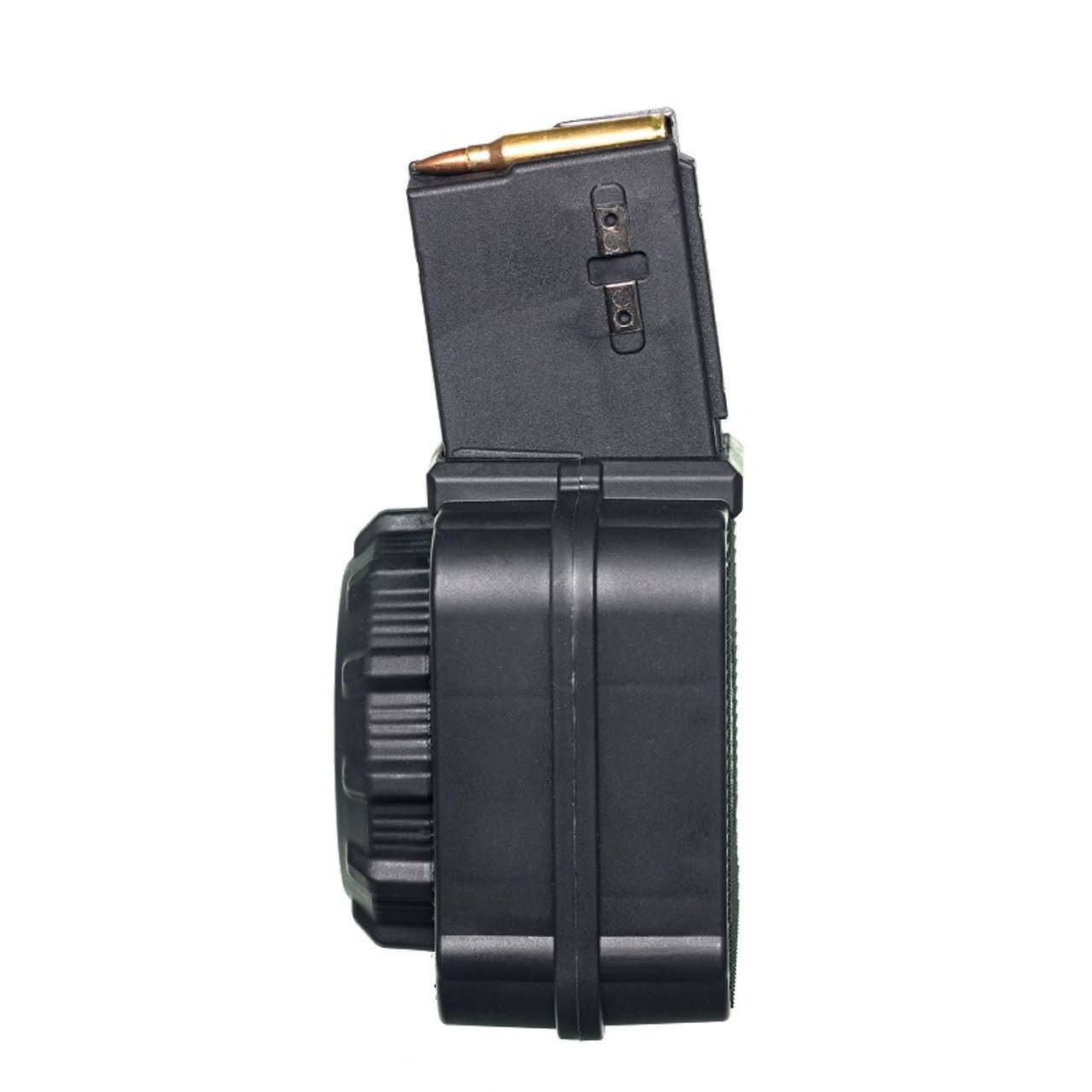 ProMag AR-15 5.56 Nato Polymer Drum Rifle Magazine, 65-Rd