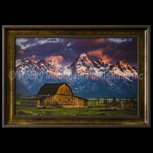 Rocky Mountain Publishing "Moulton Barn" Canvas Giclee Print - 20 in x 30 in